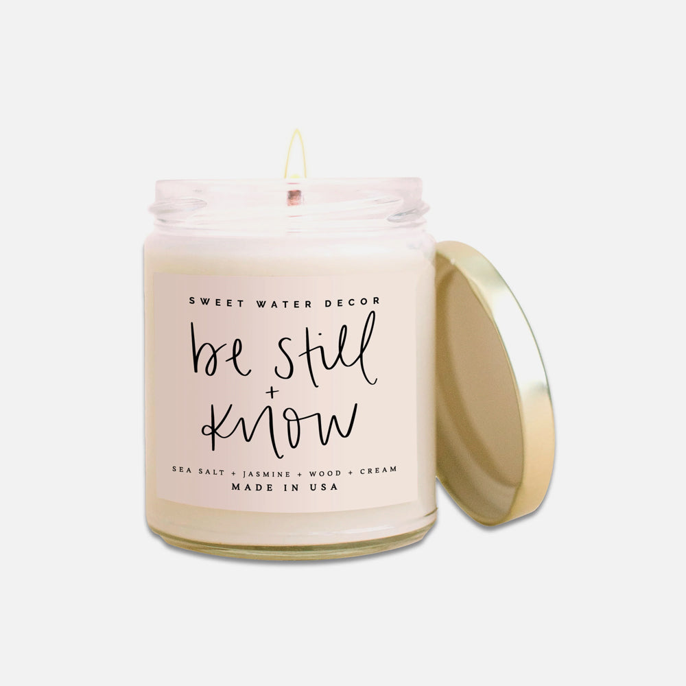 Be Still And Know Soy Candle