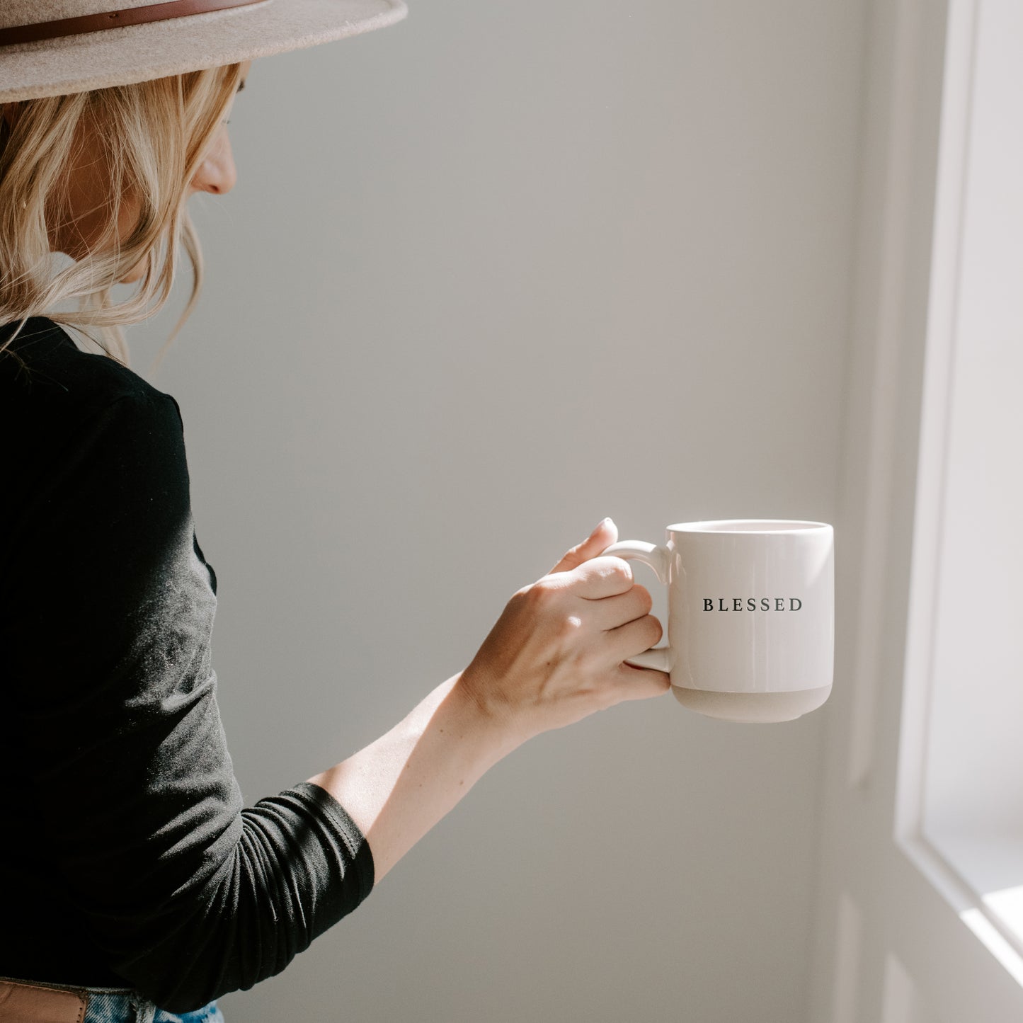 Blessed Mug + Time with Jesus Candle Gift Set