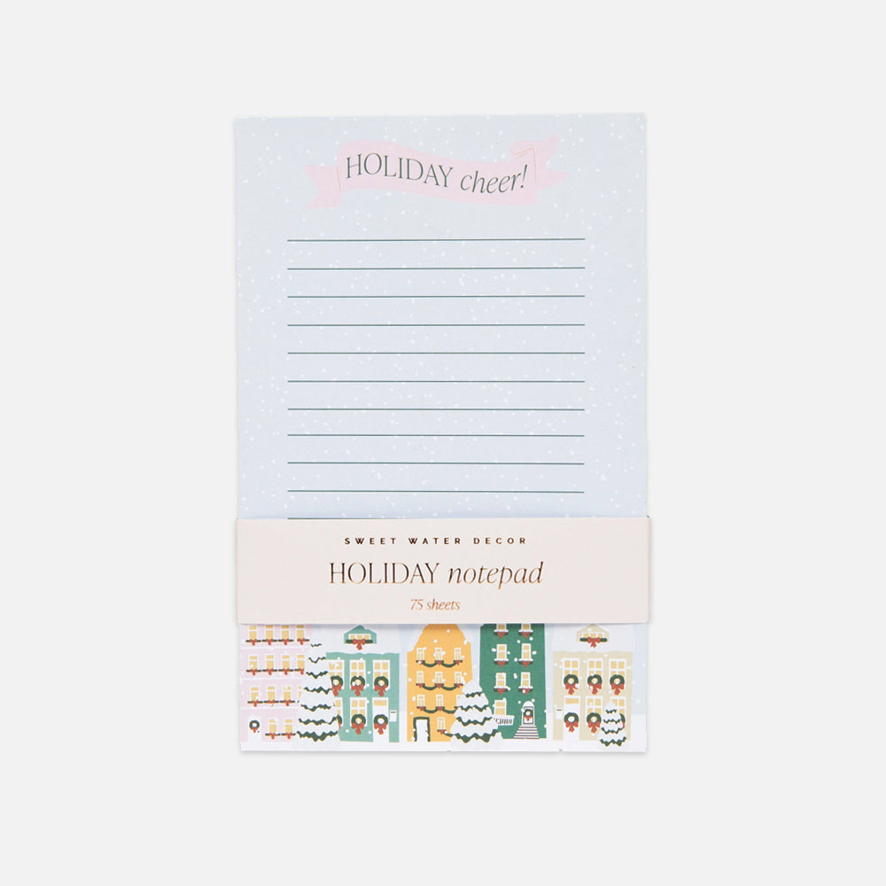 Christmas Village Notepad