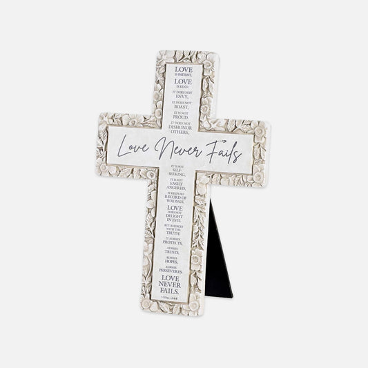 Love Never Fails Cross